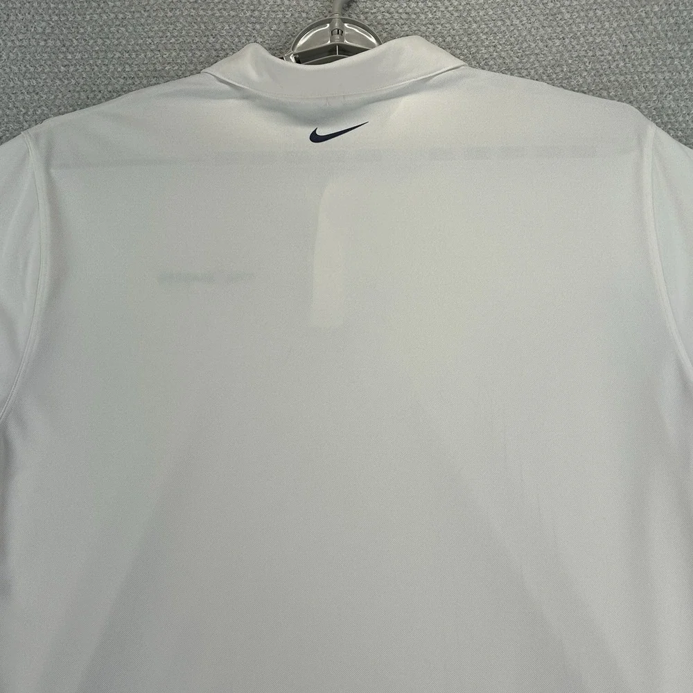 Nike Polo Shirt Mens XL White Striped TPC Sawgrass Players Championship Golf - Picture 7 of 16
